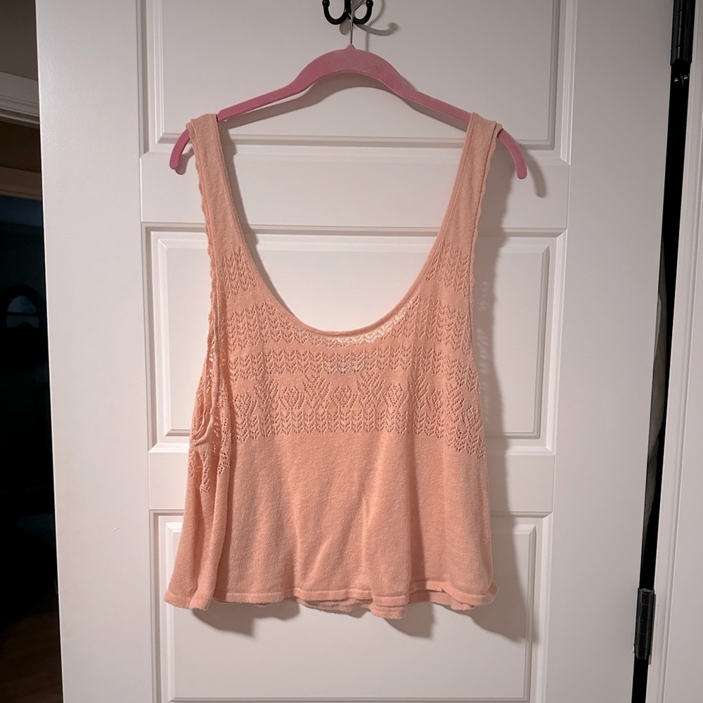 American Eagle Women’s Cropped Sweater Tank Size L